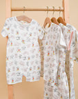 Short-sleeve Romper - Sketch Mickey