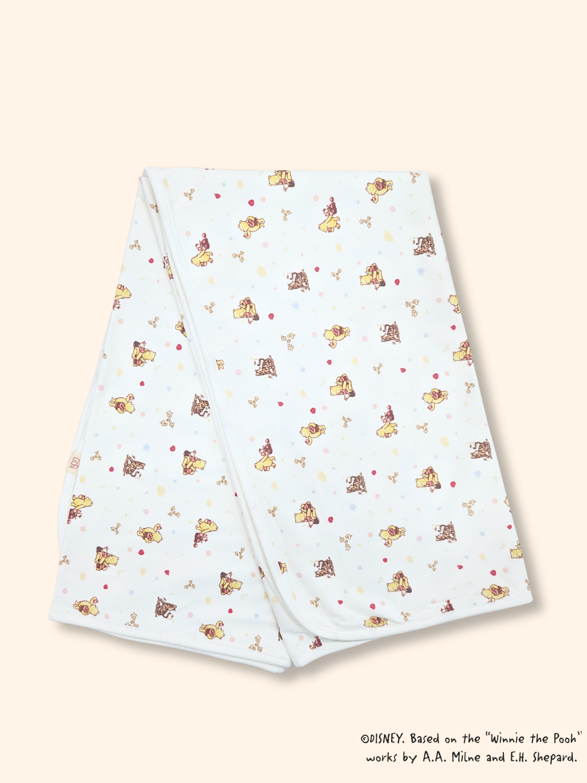 Jersey Blanket - White Harvest Pooh