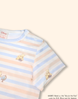Short-Sleeve Onesie - Play Stripes Pooh