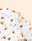 Sleepsuit - White Harvest Pooh