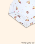 Short-Sleeve Onesie - White Harvest Pooh