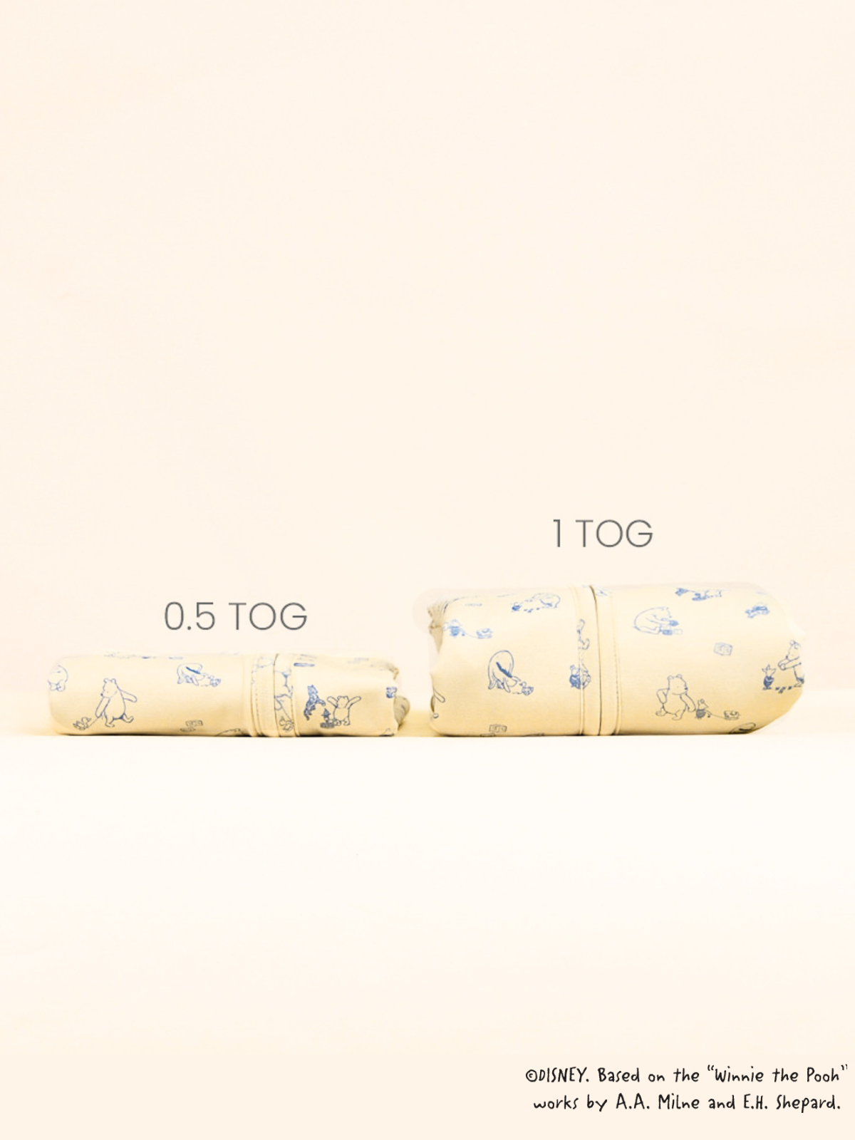 Sleeping Bag - Blue Playtime Pooh (0.5 TOG)