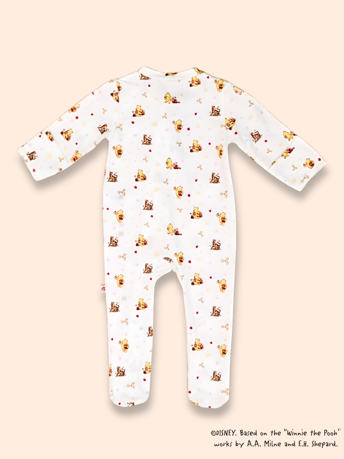 Sleepsuit - White Harvest Pooh
