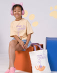 Tote Bag - Feline Good & Crop Tee - Feline Good 