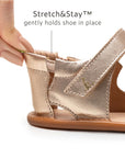 Toucan Sandal Metallic Salmon White Dream