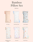 Bamboo pillow set