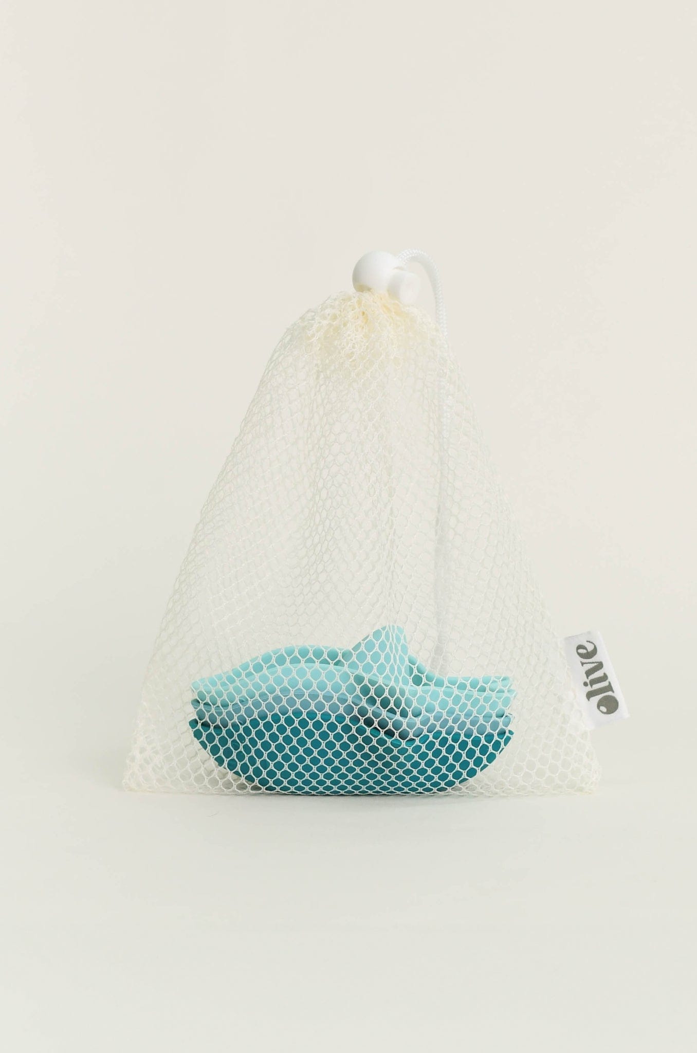 Olive | Stackable Sharks - Turquoise Set of 3 | The Elly Store