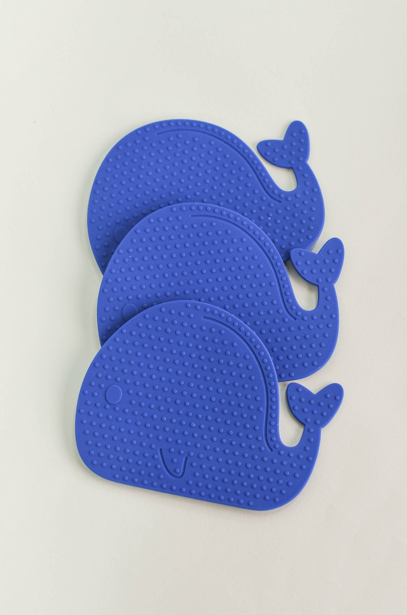 Olive | Anti Slip Bath Pads - Navy Whale Set of 3 | The Elly Store