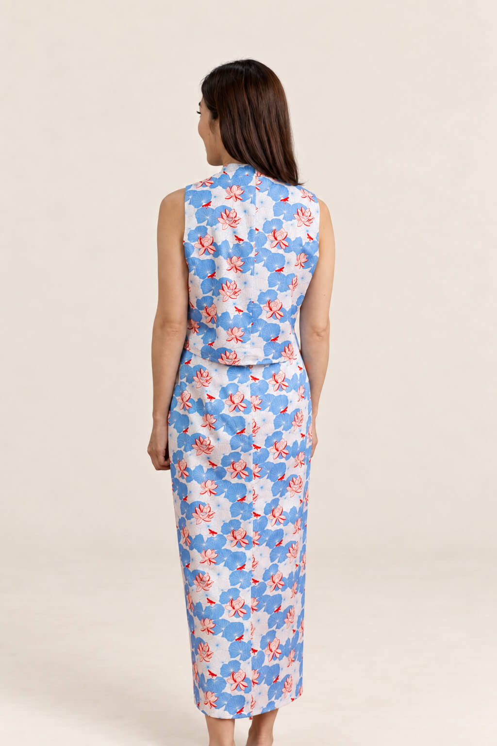 Ladies Amber Top - Blue Lotus