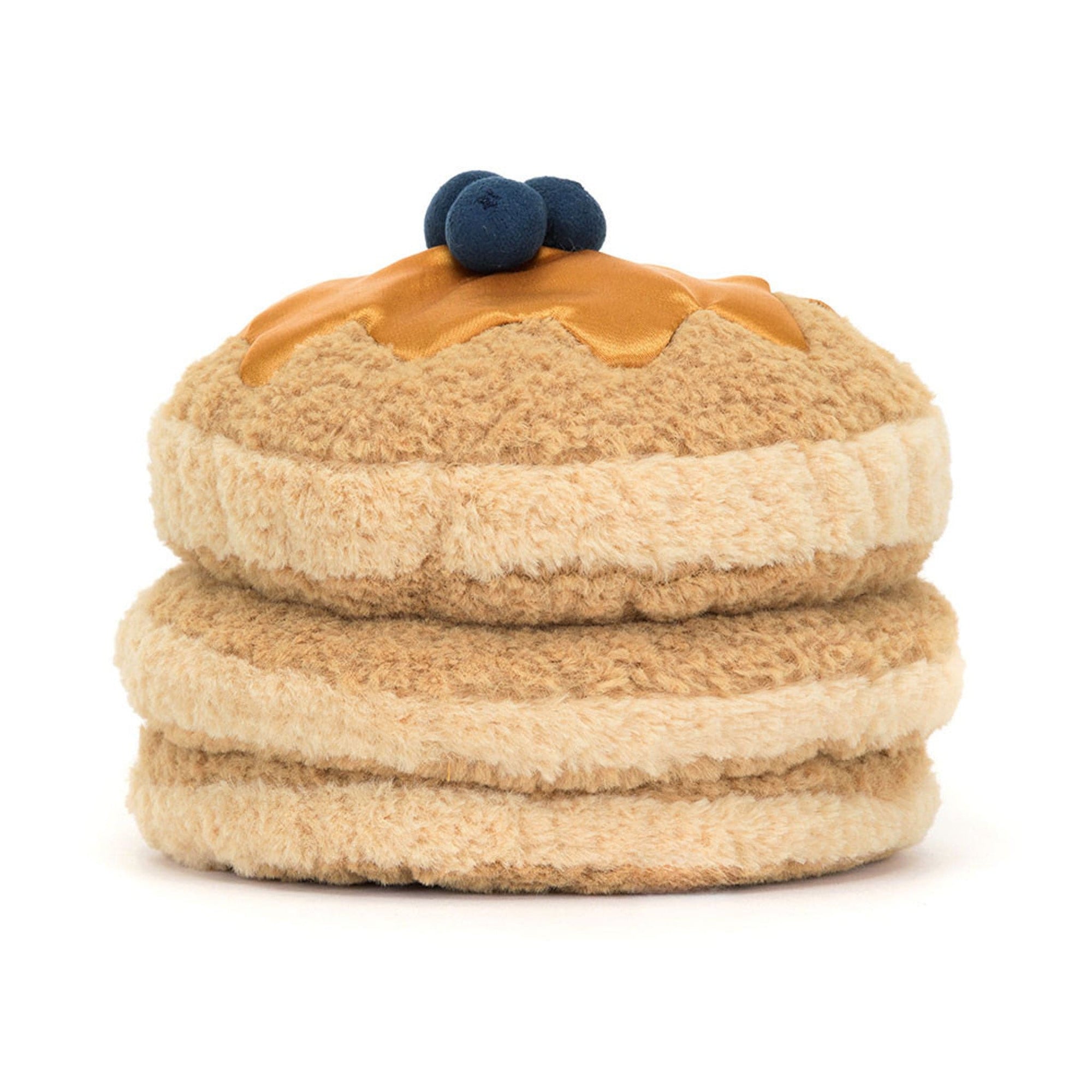 Amuseables Fran Pancakes plush toy with blueberries and syrup