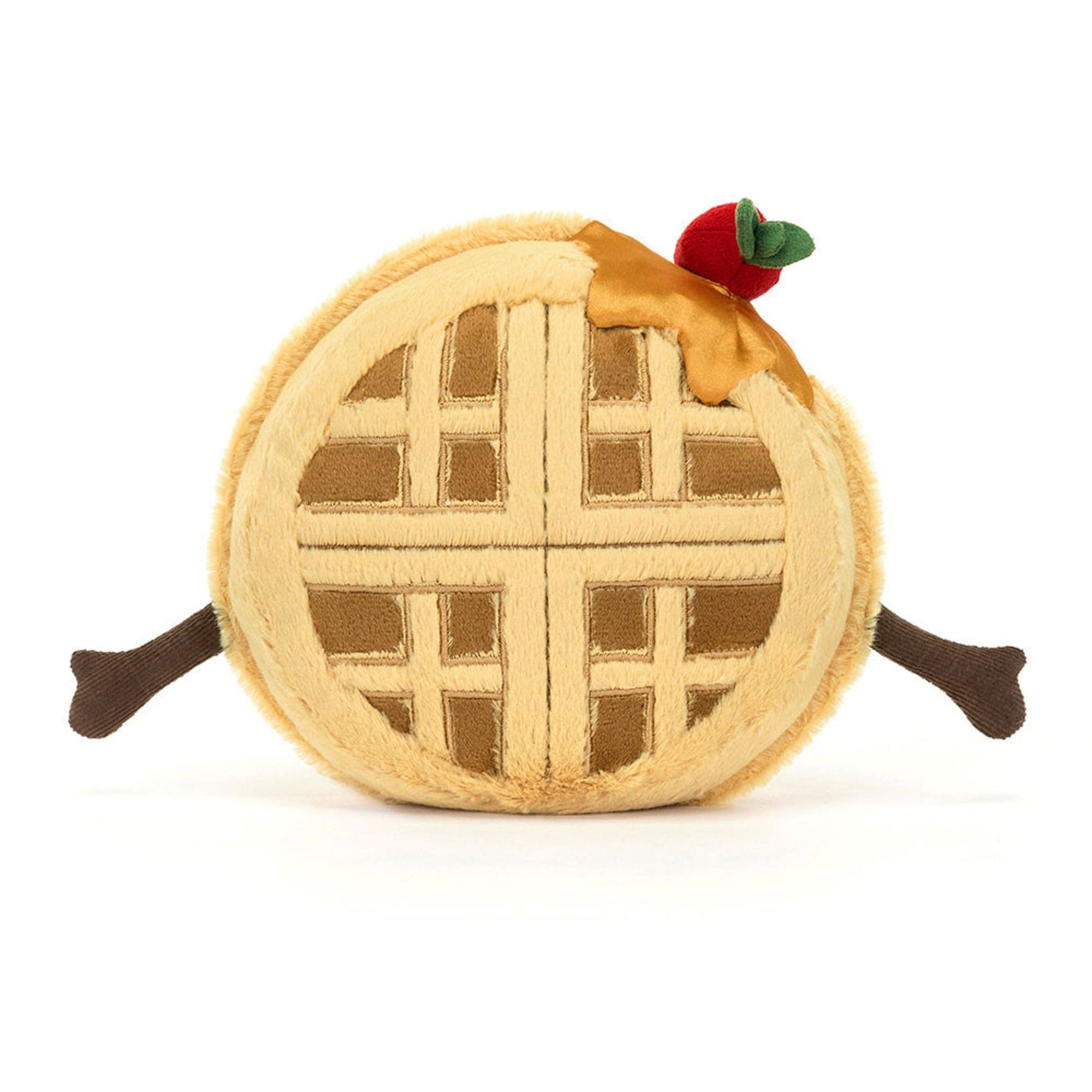Amuseables Rene Waffles plush toy with cherry