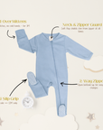 2 Piece Set - Dusty Blue
