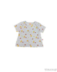 Baby Tee - Blue Trains Pooh