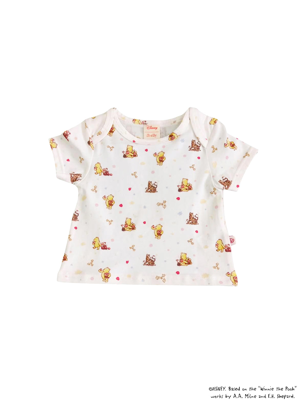 Baby Tee - White Harvest Pooh
