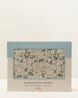 Bamboo Blanket - Grey Elephant Families