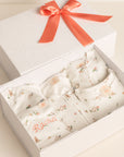Baby Gift Set - White Floral Bunny