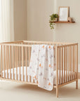 Bamboo Muslin Blanket - Sleepy Cats