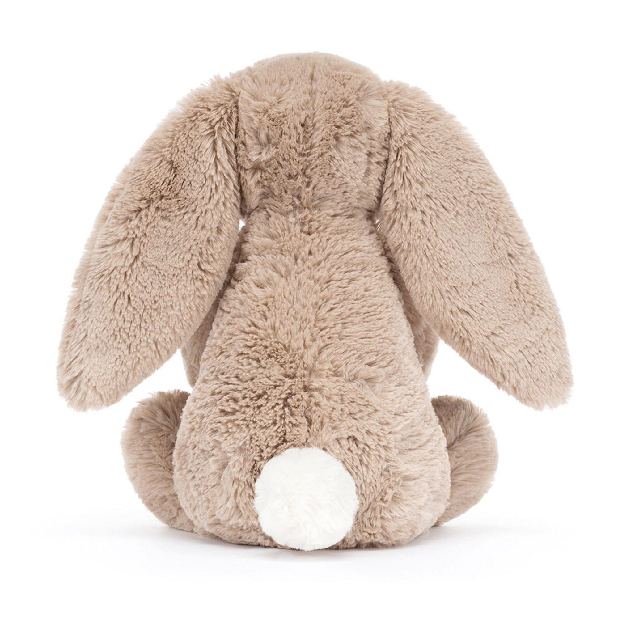 Bashful beige bunny birthday plush toy