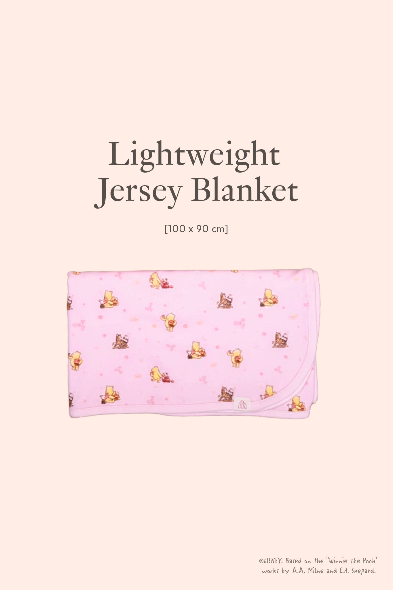 pink harvest classic gift set blanket