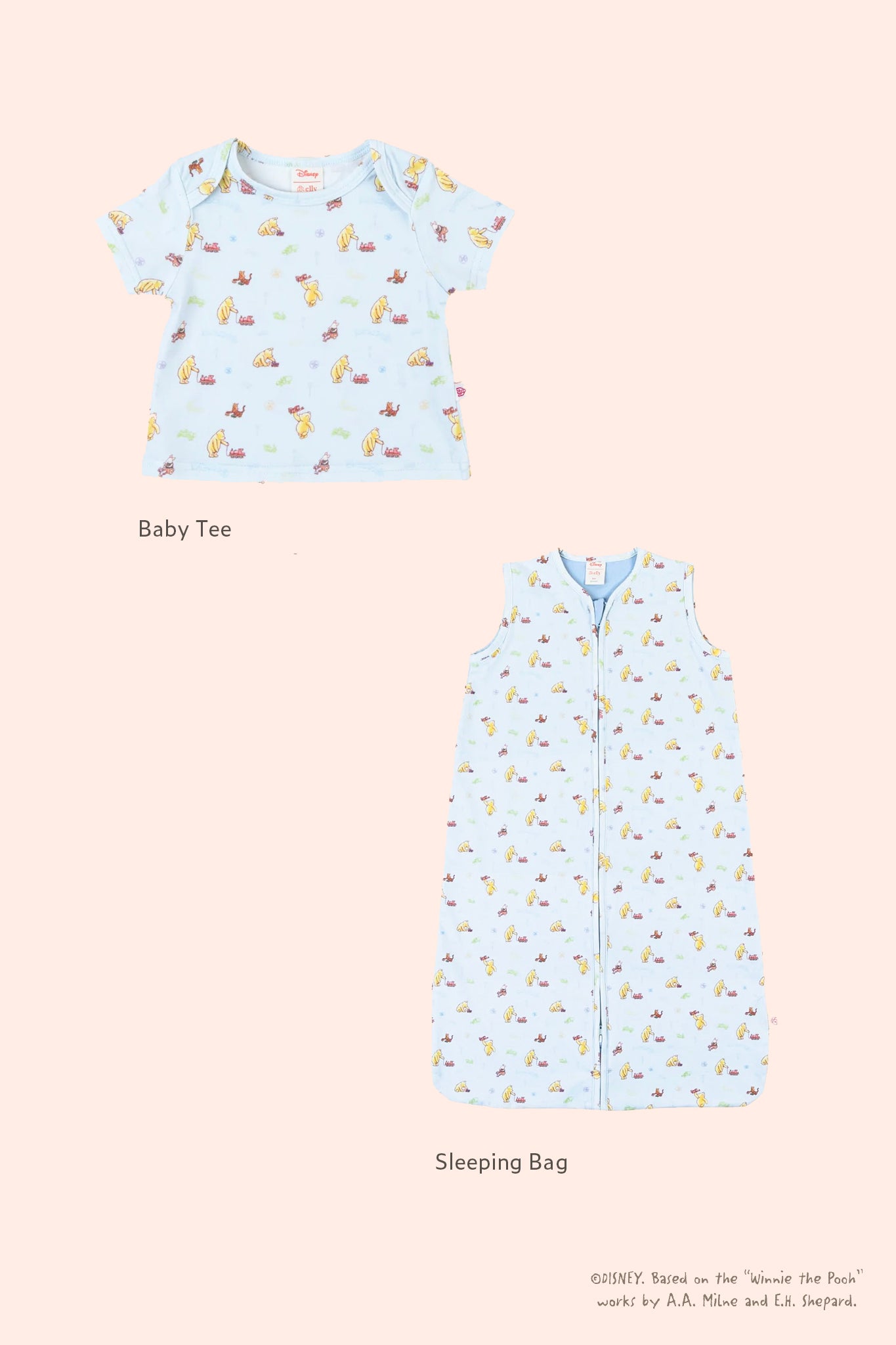 Signature Boy Gift Set baby tee and sleeping bag