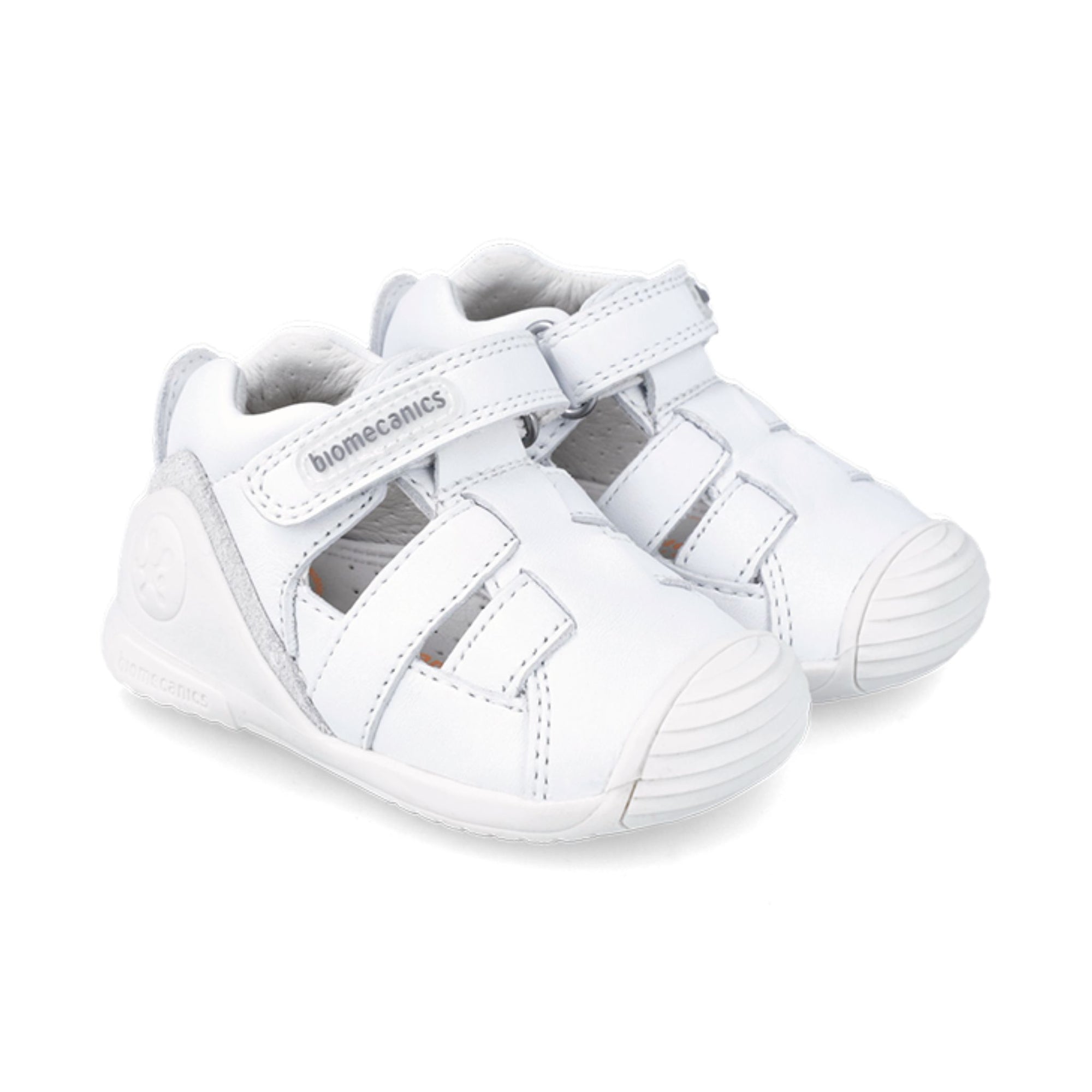 Biomecanics Biogateo Classic All-White Sandals