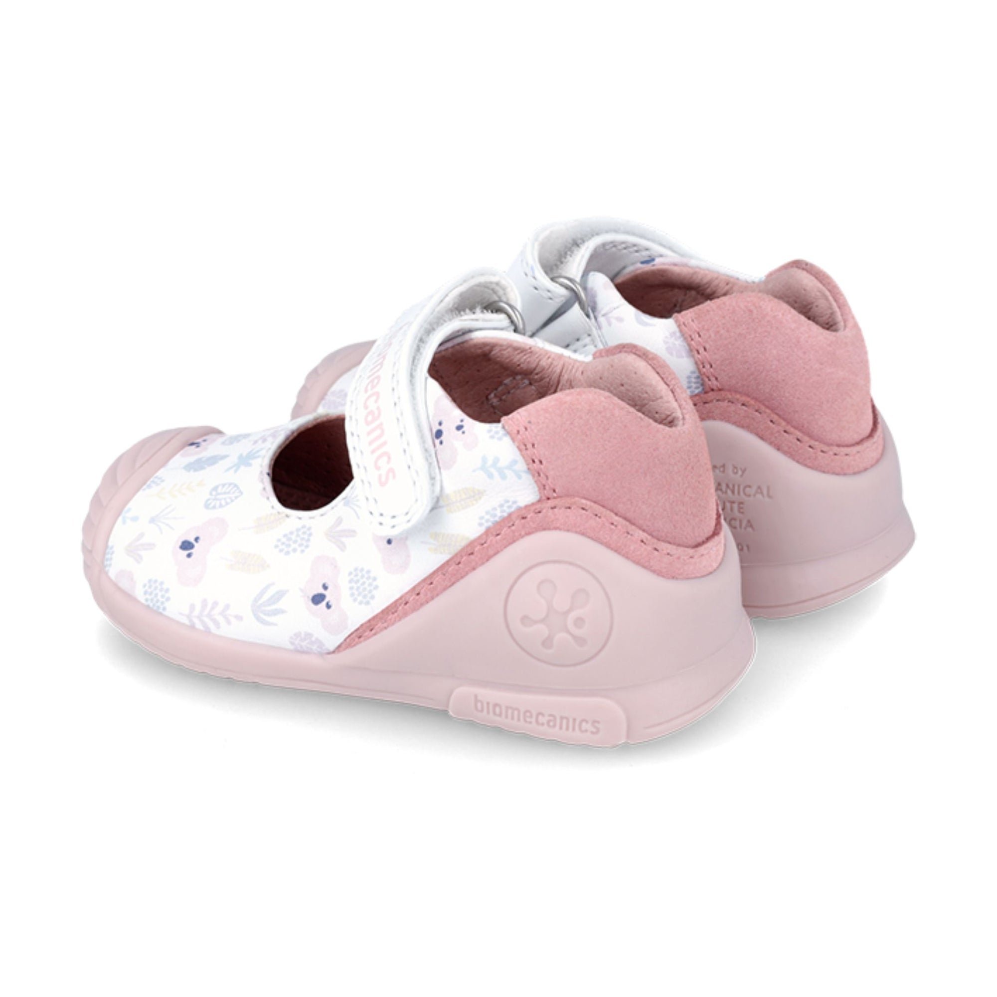 Biomecanics Biogateo White Koala Mary Jane Shoes