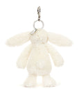 Cream bunny bag charm