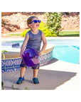 Pediped Flex Canyon Blue Lime Adventure Sandals