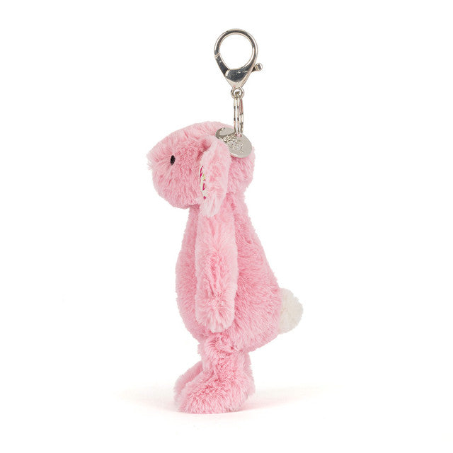 Blushkin Blossom Bunny bag charm