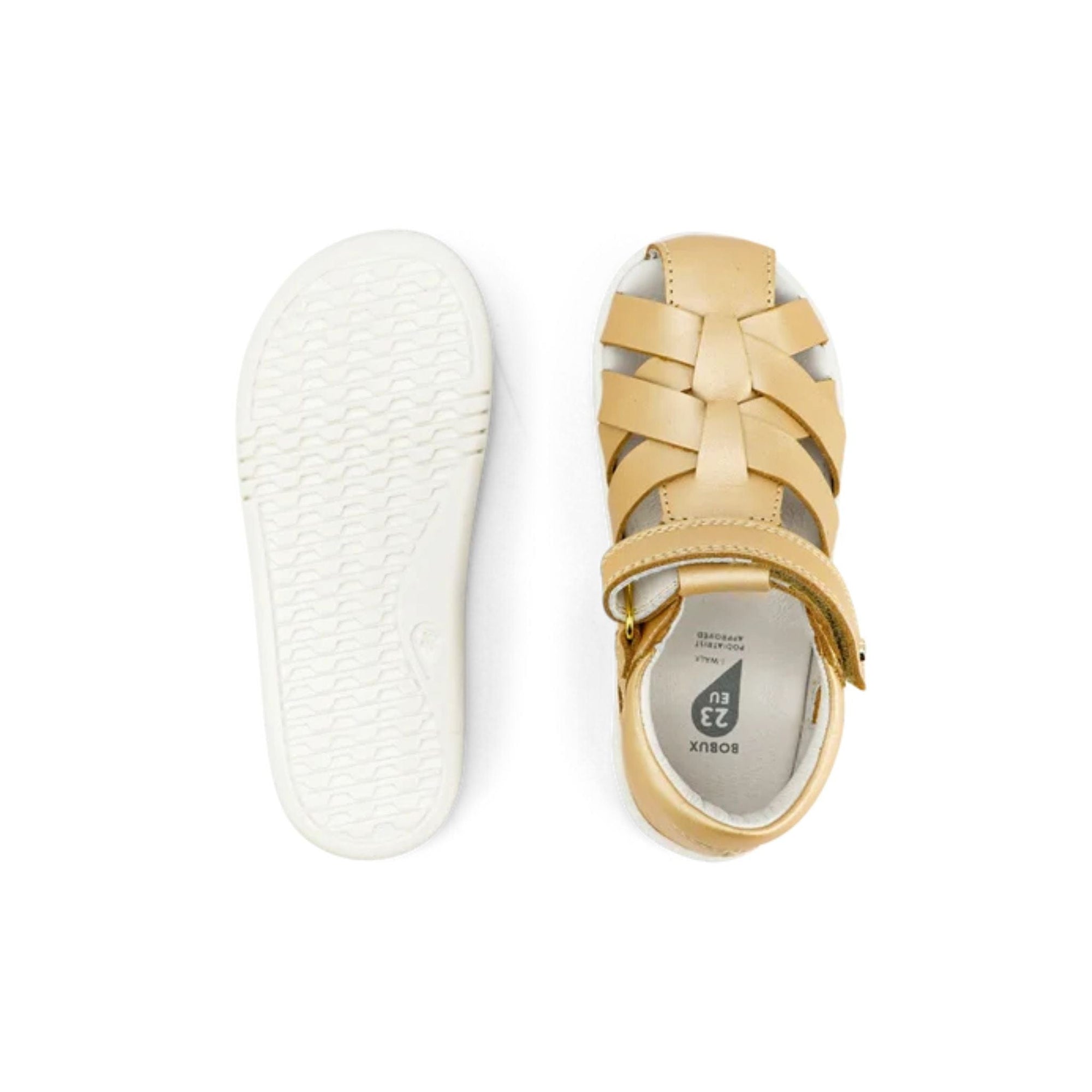 Bobux Pale Gold Tropicana II Sandals i-Walk