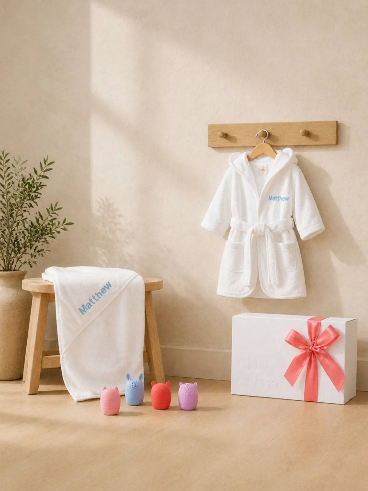 Bubbles Personalisable Baby Gift Set