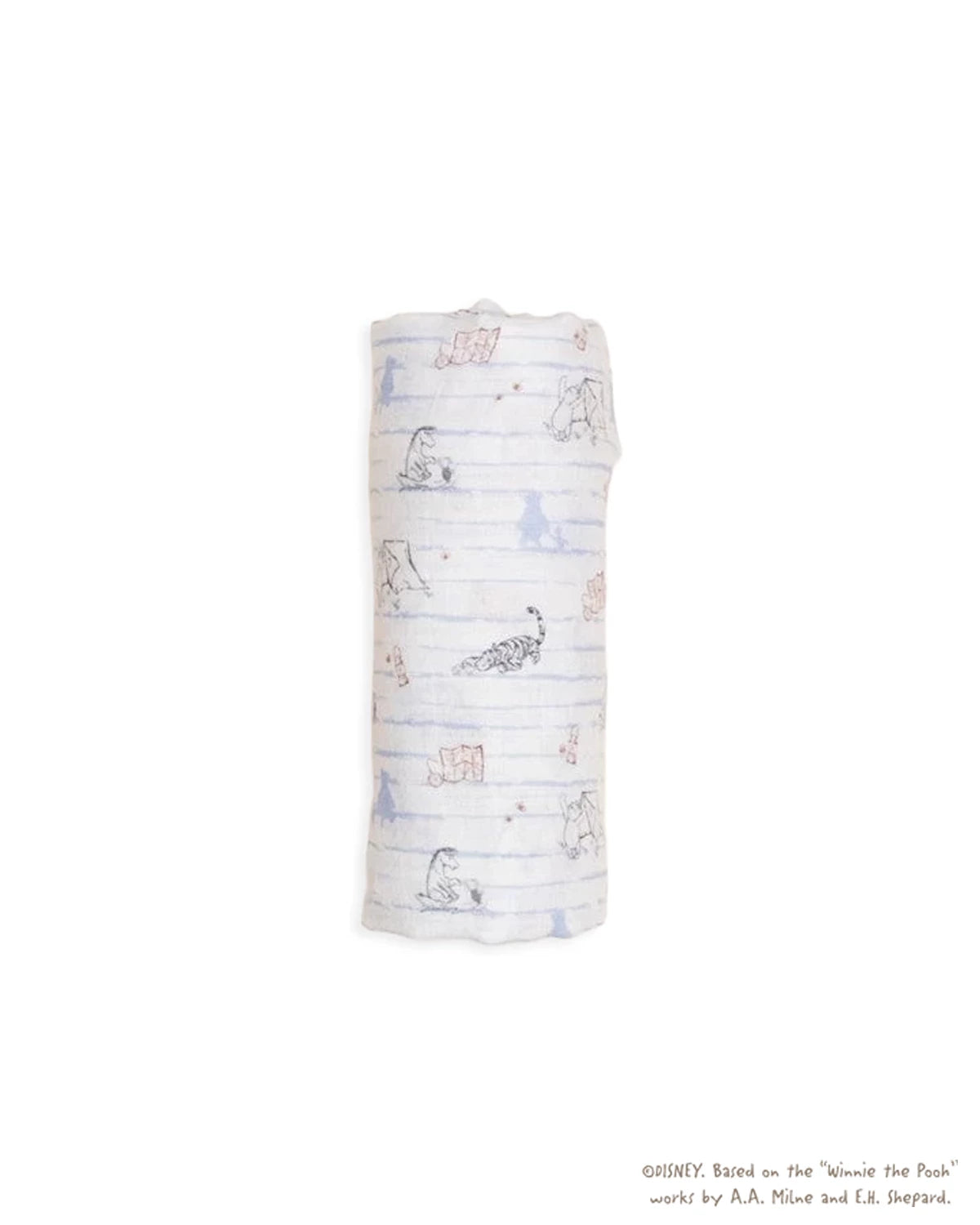 Disney x elly Organic Cotton Swaddle - Camping with Pooh | Ideal for Newborn Baby Gifts | The Elly Store Singapore