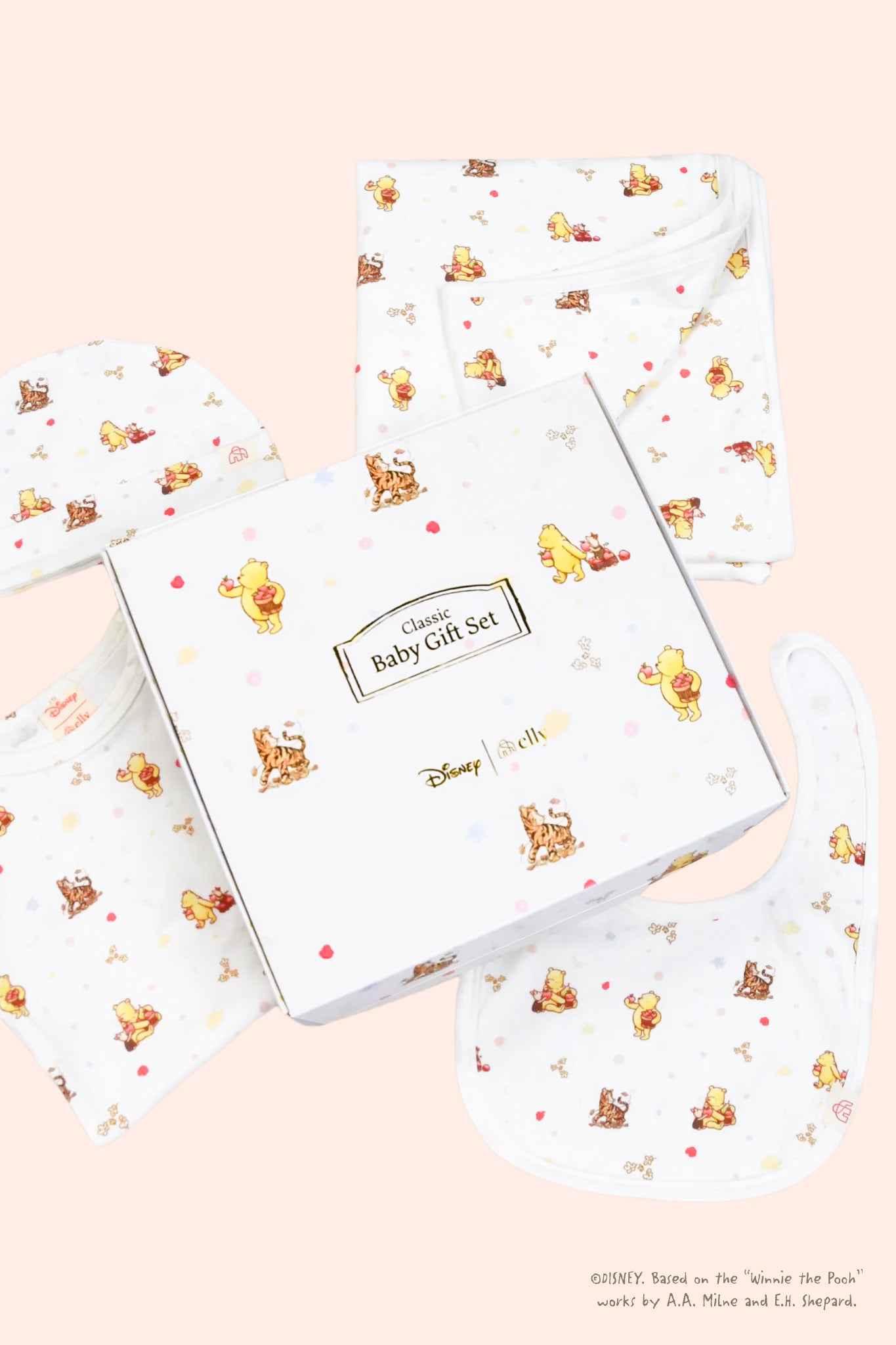classic gift set in white harvest pooh