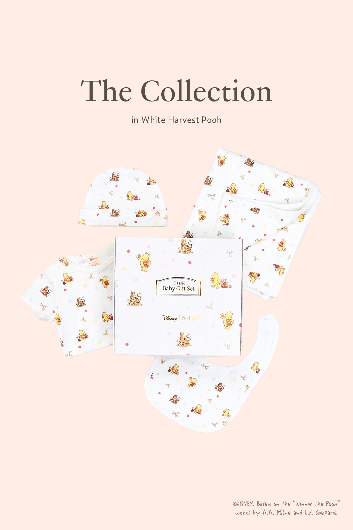 classic gift set in white harvest pooh overview