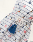 close up of hayley dress nautical dress 