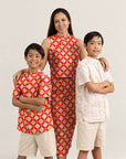 Ladies Amber Skirt - Red Lucky Coins