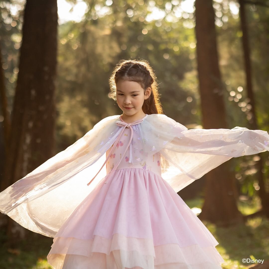 Girl in Pink Dress