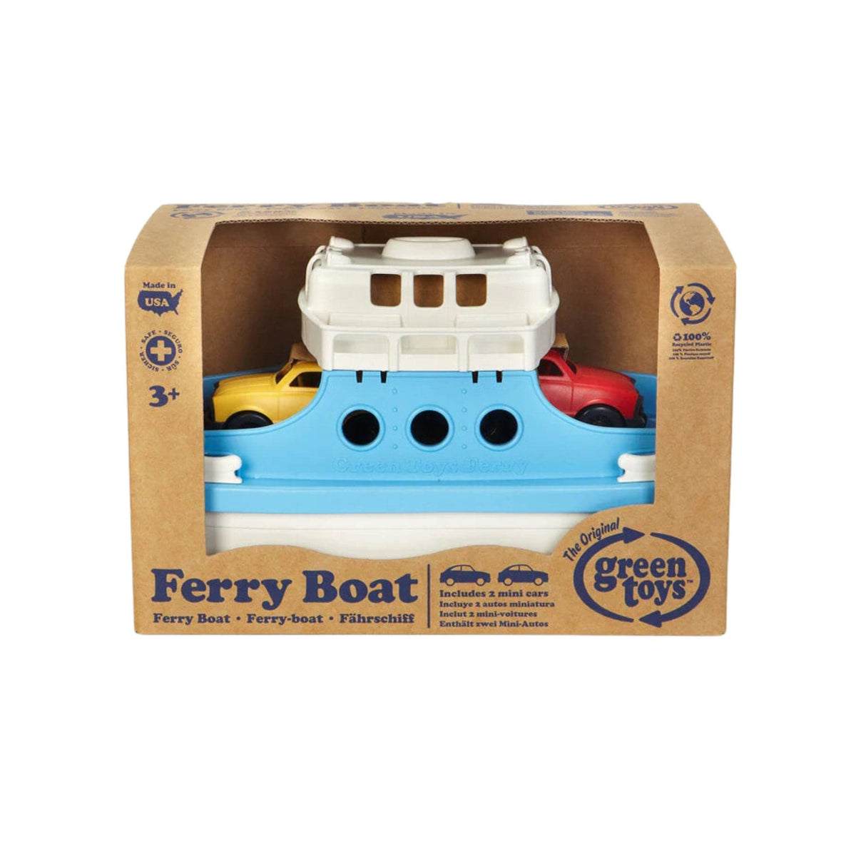Green Toys Ferry Boat - Blue and White