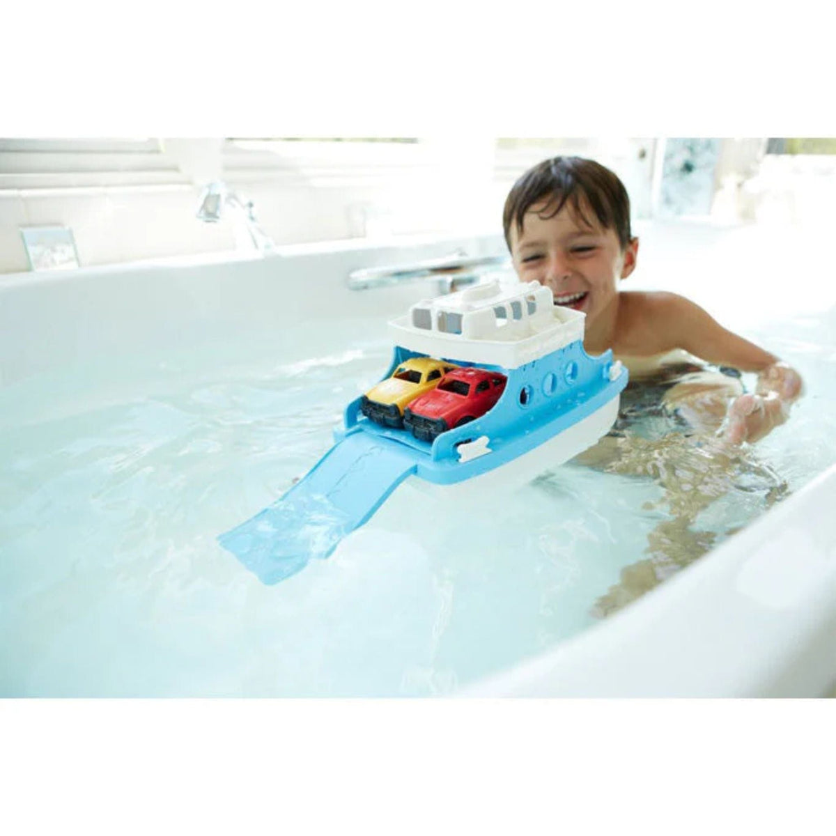 Green Toys Ferry Boat - Blue and White