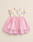 Flora Dress - Cream Lucky Coins