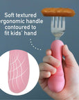 Marcus & Marcus Easy Grip Fork & Spoon Set - Pebble