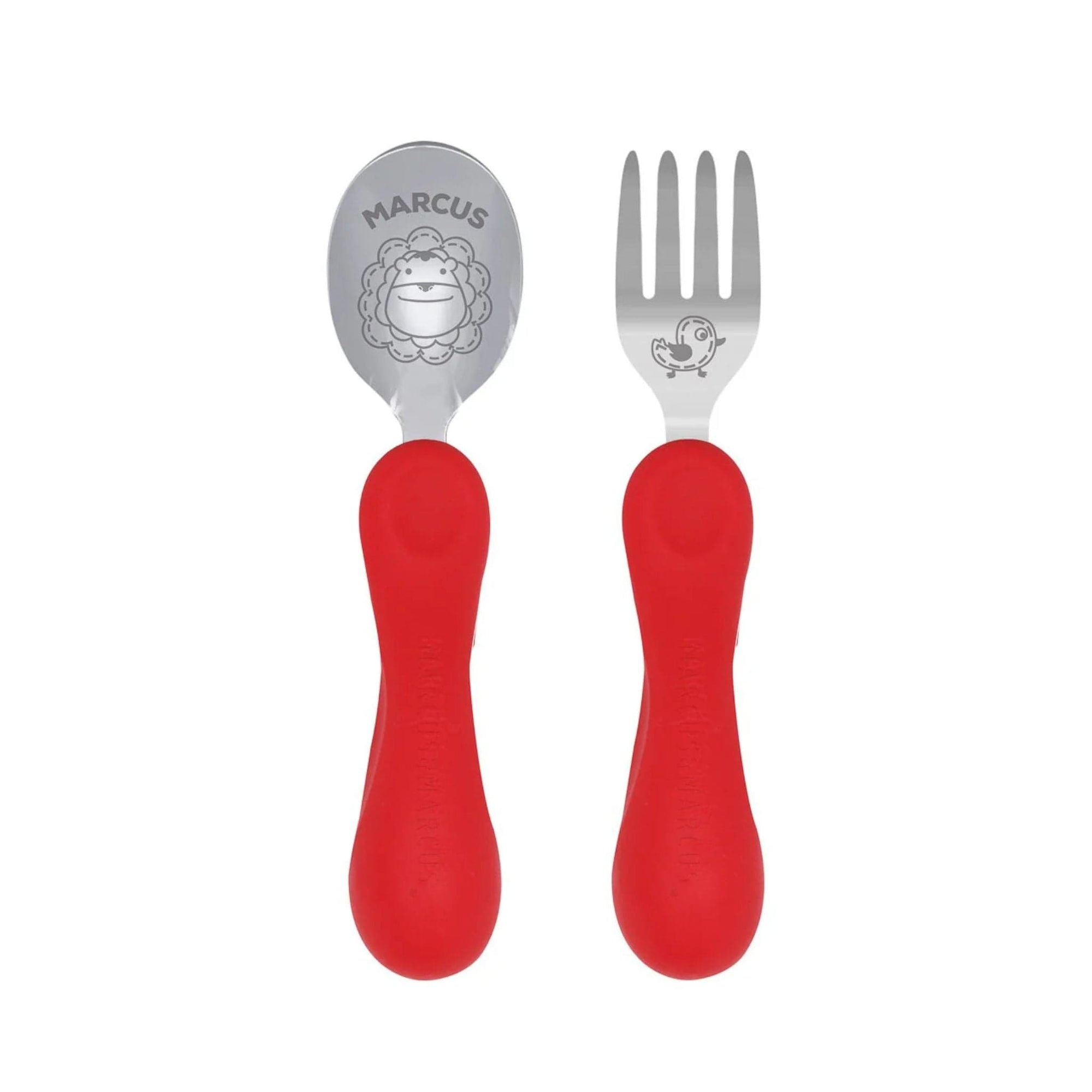 Marcus & Marcus Easy Grip Fork & Spoon Set - Marcus