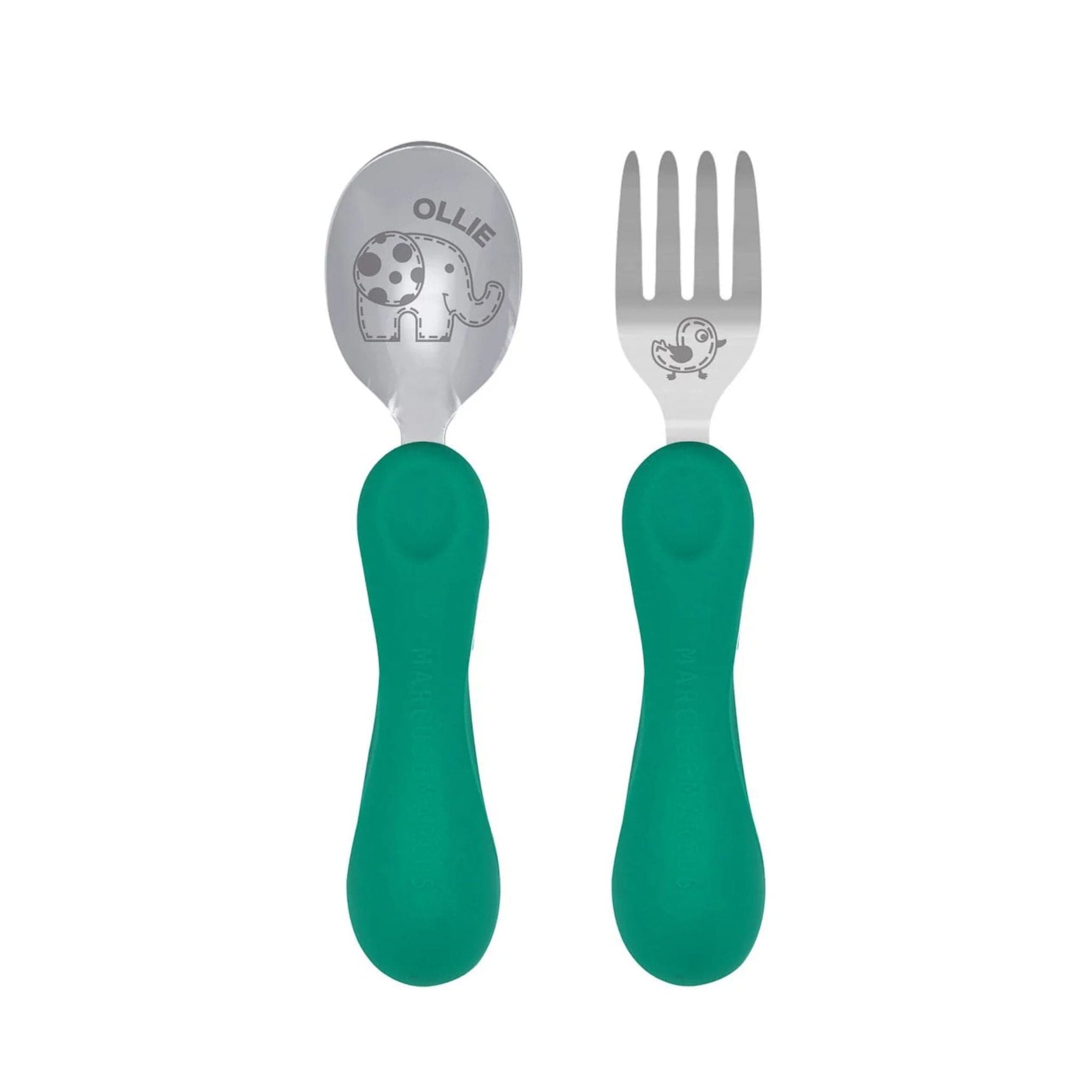 Marcus & Marcus Easy Grip Fork & Spoon Set - Ollie