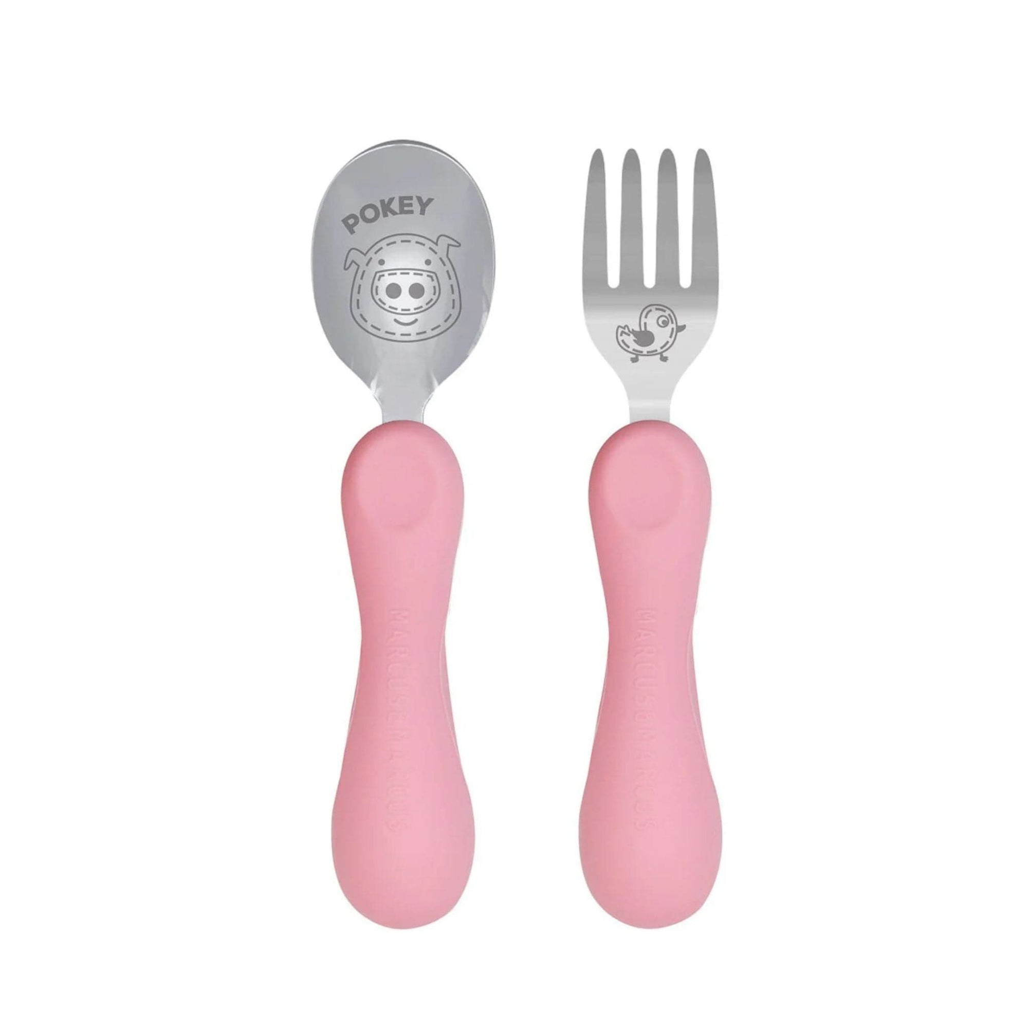 Marcus & Marcus Easy Grip Fork & Spoon Set - Pokey