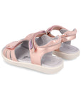 Garvalin Metallic Pink Dots Sandals