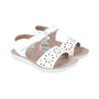 Garvalin White Lattice Sandals