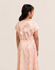 Hayley Dress - Pink Floral Bamboo