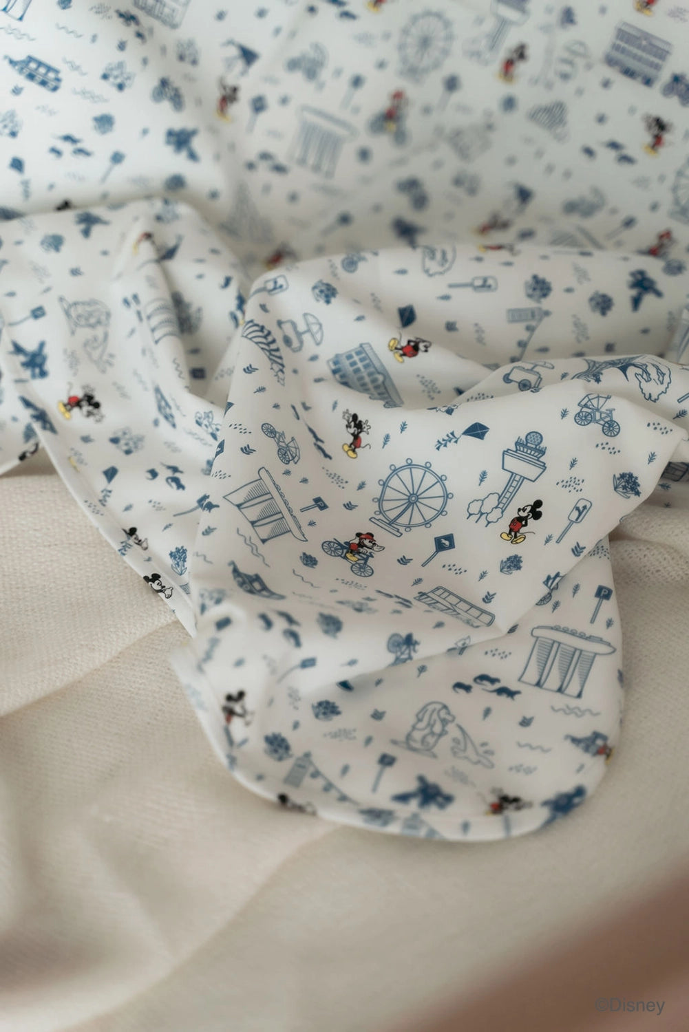 Jersey Blanket - Blue Road Trip Mickey soft