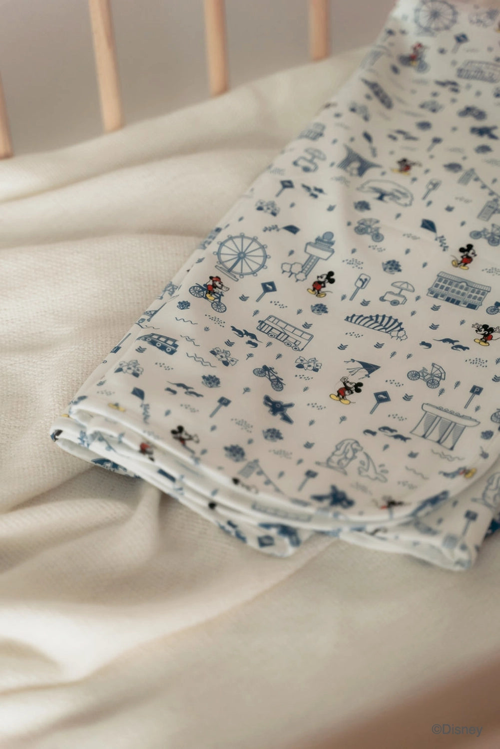Jersey Blanket - Blue Road Trip Mickey