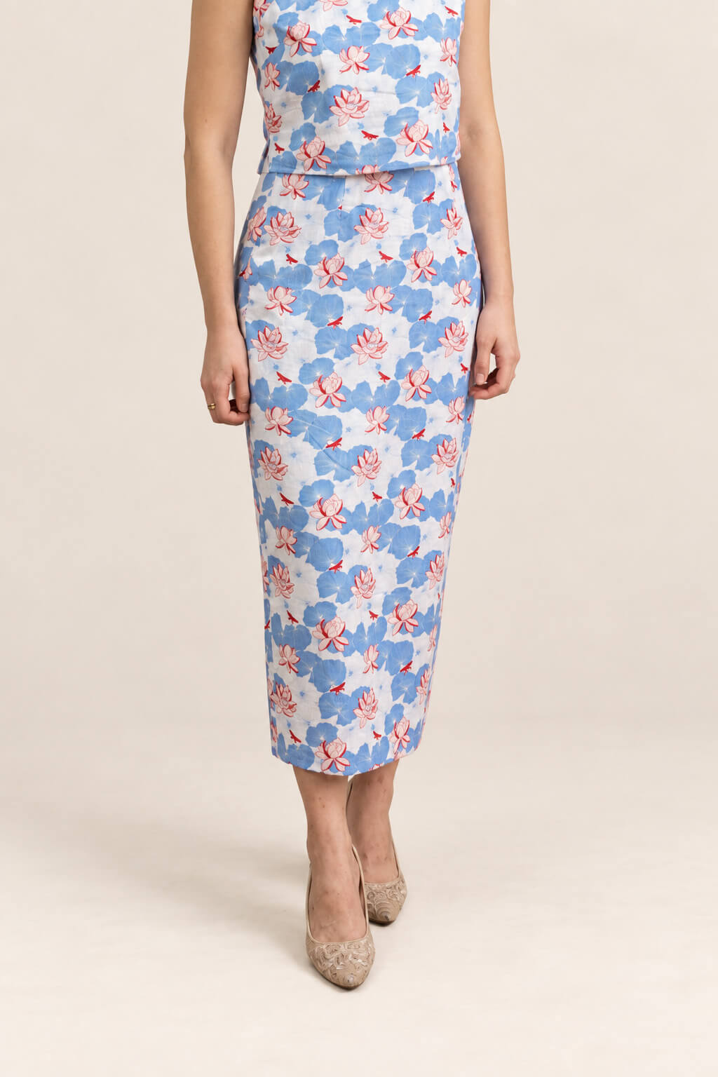 Ladies Amber Skirt - Blue Lotus